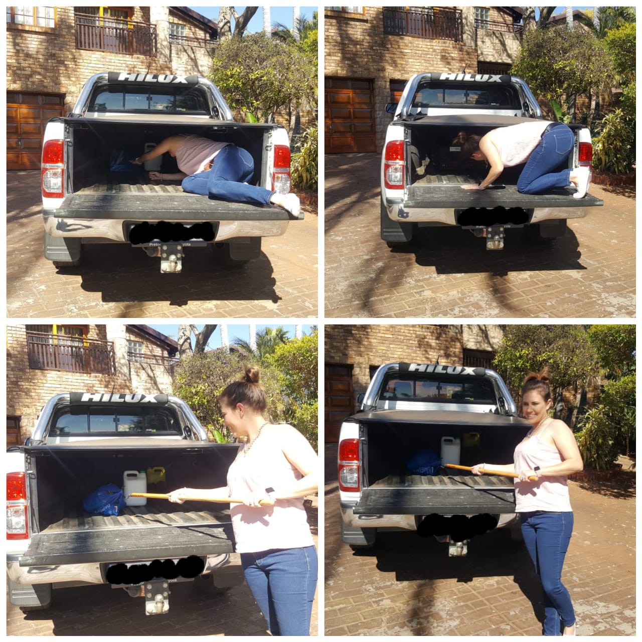 Bakkie Hakkie in use